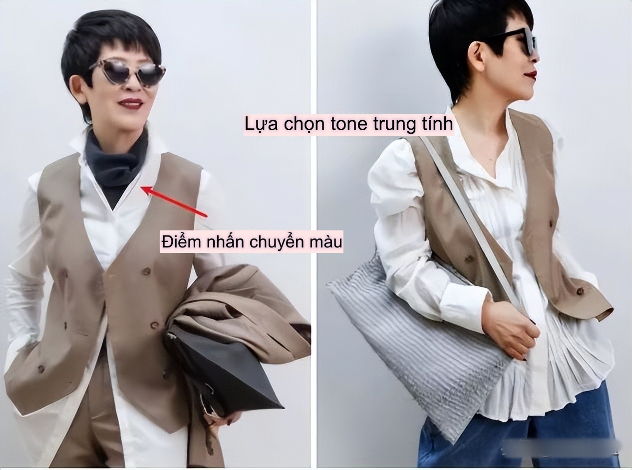 Phụ nữ trung niên nhất định đừng chọn trang phục gam màu này vì vừa kém sang lại quê mùa- Ảnh 8. Phụ nữ trung niên nhất định đừng chọn trang phục gam màu này vì vừa kém sang lại quê mùa- Ảnh 8.