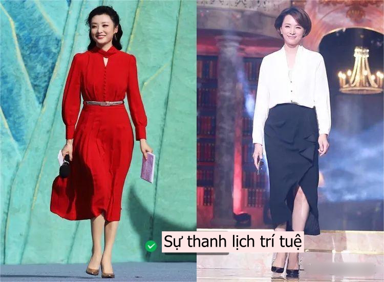 Phụ nữ trung niên có gu không mặc váy với tất da và giày thể thao- Ảnh 3. Phụ nữ trung niên có gu không mặc váy với tất da và giày thể thao- Ảnh 3.