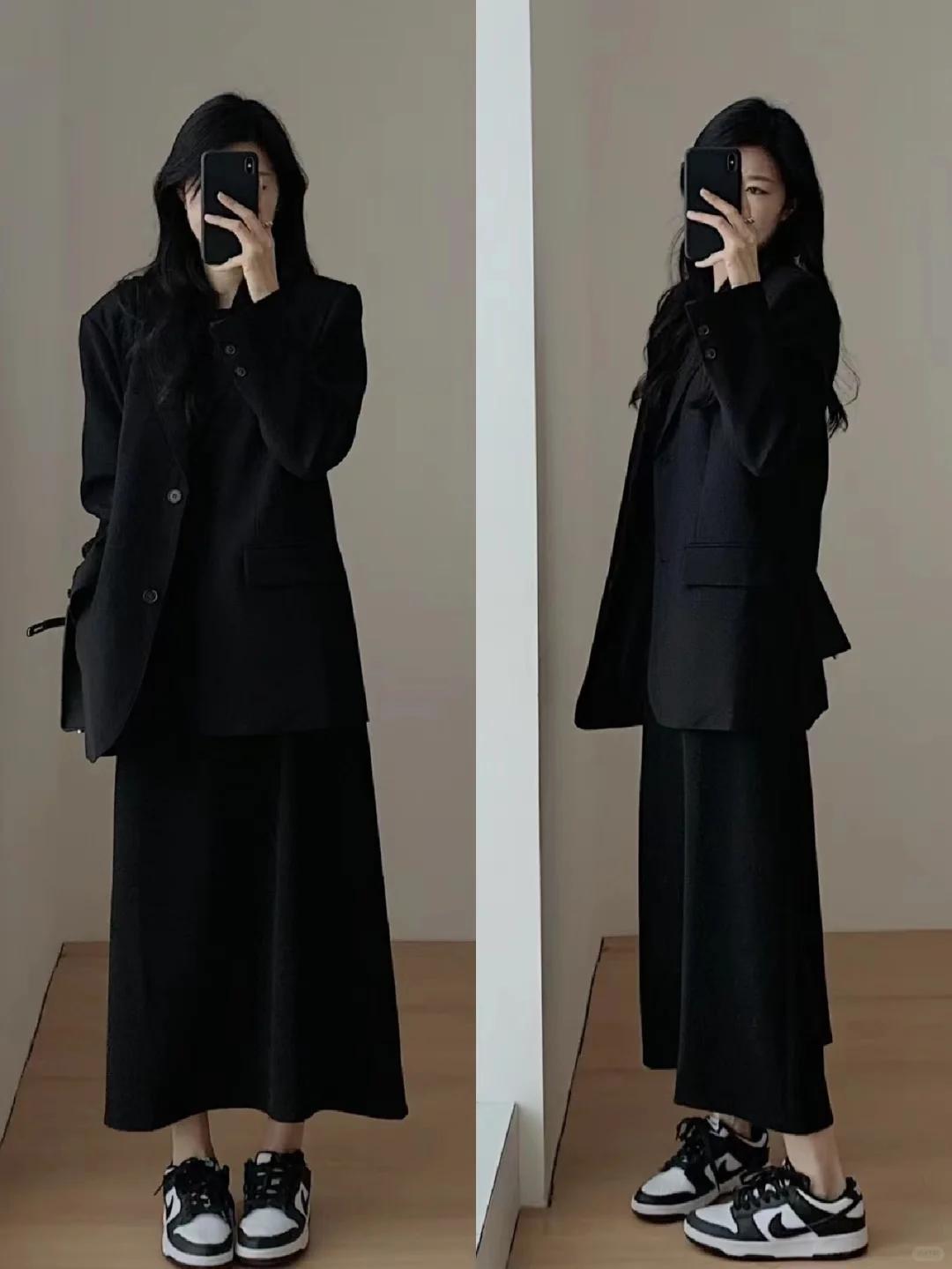 Blazer + đầm liền: Combo Blazer + đầm liền: Combo
