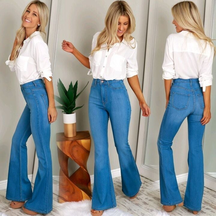 Chân cong có nên mặc quần jean? - Ảnh 3. Chân cong có nên mặc quần jean? - Ảnh 3.